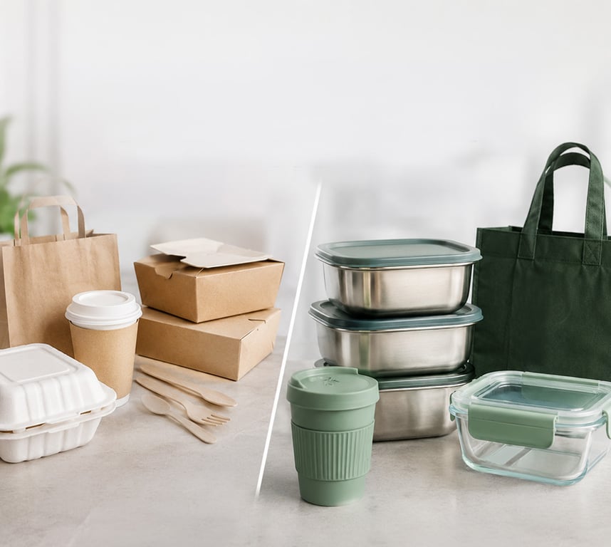 Single-Use vs Reusable Food Packaging: What’s Practical for Businesses?
